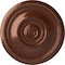 Ekena Millwork Raynor Ceiling Medallion (Fits Canopies up to 6"), Hand-Painted Copper Penny, 20 5/8"OD x 1 3/8"P CM20BECPS - alternate 1